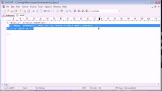 jQuery Tutorial 107 Email validation