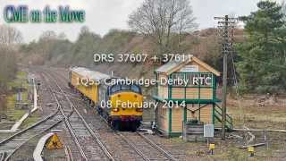 DRS 37607 \u0026 37611 - 1Q53 Cambridge-Derby 08/02/2014