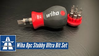 Wiha 8-Piece Stubby Ultra Bit Set