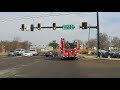 Fire Truck Close Call, DashCam video