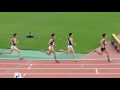 2016年度　兵庫県春季記録会 男子800m1組