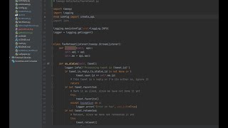 Multi-functional Twitter Bot made with Python & Tweepy API