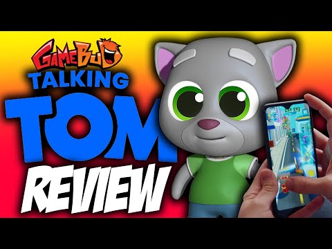 ¡Revisión animatrónica de GameBud Talking Tom! ¡Compañero de juegos de transmisión móvil!