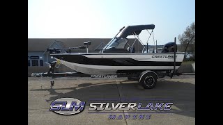 2021 Crestliner 1850 Raptor with a Mercury 150hp.