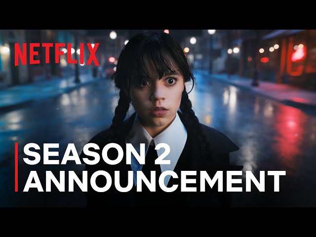 Wednesday Season 2 Release Dates