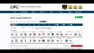 Daily Fantasy Lineup Optimizer Demo