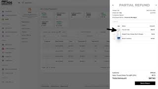 FAQ Perform Partial Refunds Dashboard