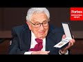 Former U.S. Secretary Of State Henry Kissinger Dies At 100