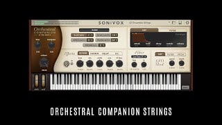 Orchestral Companion Strings • SONiVOX • 15 Selected Factory Presets • VST Sounds Patches Demo