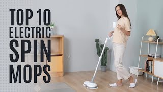 Top 10: Best Cordless Electric Spin Mops of 2023 / Dual Spinning Scrubber Cleaner Mops
