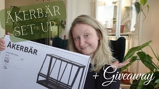 ÅKERBÄR Greenhouse Cabinet SET UP 🪴 +GIVEAWAY ✨