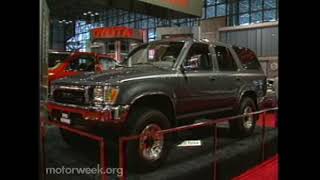 MW 1989 New York Auto Show The Toyota 4Runner 4 door | Retro Review