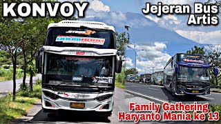 Konvoy Bus Rombongan FAMGATH HM Saat GUNUNG MERAPI ERUPSI ❗️| Family Gathering HARYANTO MANIA 2023