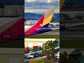 ASIANA AIRLINES AIRBUS A380-800 TAKEOFF FROM LOS ANGELES INT AIRPORT#shorts #airbusa380 #takeoff