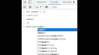 Math.abs() in JavaScript 2022