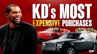 KD's Most EXPENSIVE Purchases (Worth $19,000,000) | Clutch #Shorts