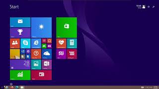 Changing the background in Windows 8.1