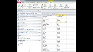 CSharp - Access - OLEDB - Get table columns data type