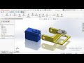 solidworks チュートリアル 四足歩行スパイダー ロボットの設計、組み立て、動作スタディ