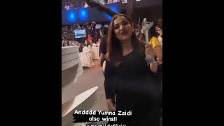 Yumna Zaidi Also Wins 🏆An Award AT LUX Style Awards |Whatsapp Status