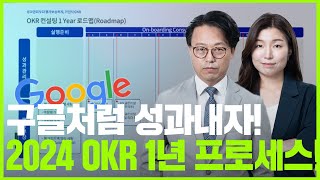 2024년! 구글처럼 성과 내는 OKR 1년 프로세스!