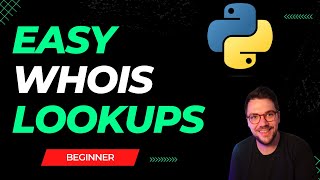 Student Cyber Security Project | Build a Python WHOIS Tool