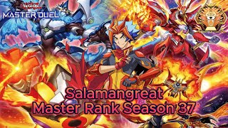 New Year New Season /Salamangreat / Master Rank Gameplay \u0026 Decklist [Yu-Gi-Oh! Master Duel]Season 37