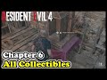 RE4 Remake Chapter 6 All Collectibles (Treasures - Castellans - Weapons)