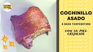 ✅ COCHINILLO ASADO a Baja Temperatura 🥳 Receta Sous Vide para NAVIDAD