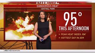 NBC 4 NY Breaking News: Weather Alert - Hottest Day of 2019
