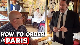 10 Things to KNOW about ORDERING FOOD in a French Restaurant