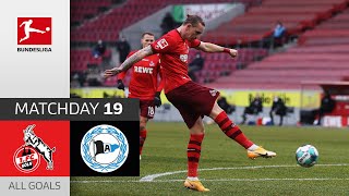 Wolf's first goals help Köln climb the table | FC Köln - Bielefeld | 3-1 | All Goals | Matchday 19