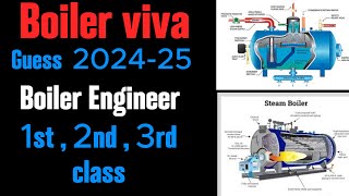 Boiler Engineer 1st, 2nd & 3rd class viva 2024-25 Guess for Punjab boiler board