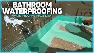 The Ultimate Guide For Waterproofing a Bathroom Walk in Shower!