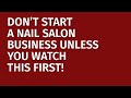 How to Start a Nail Salon Business in 2024 | Free Nail Salon Business Plan Included |Ideas