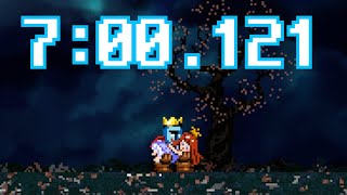 점프킹 헤븐바베 스피드런 Jump King Babe of the Heavens Speedrun 7:00.121