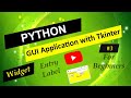 Entry And Label Widget In Python Tkinter GUI | Python Tkinter GUI Tutorial for Beginners #3