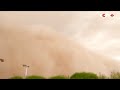 sandstorm hits northwest china county