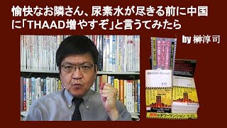 愉快なお隣さん、尿素水が尽きる前にＣ国に「サード増やすぞ」と言うてみたら　by 榊淳司