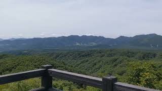 鳥取県西部　鬼女台展望台からの360°風景