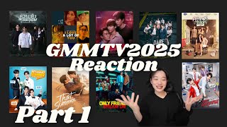 Gmmtv2025 Pilot Trailer Reaction + Commentary PT1