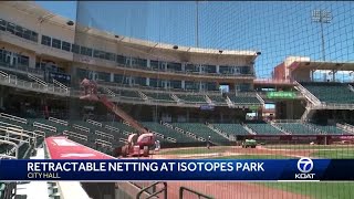 Isotopes Park safety netting back up for debate