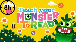 Teach Your Monster to Read Full Gameplay - 8 Hours | Learn Phonics for Kids