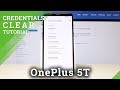 How to Clear Credentials on OnePlus 5T - Remove All Certificates