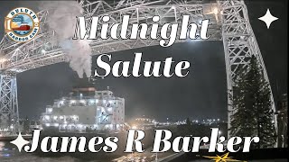 "Midnight Salute" James R Barker arrived in Duluth 06/21/2024