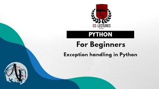 #9 Python Tutorial for beginners | Exception Handling in Python | Urdu/Hindi
