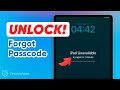 Forgot iPad Passcode? How to Unlock iPad Lock Screen If You Forgot Passcode 2025 | 5 Ways