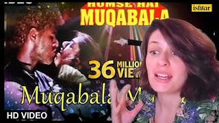 Muqabala Muqabala | Hum Se Hai Muqabala | Parbhu Deva | A.R.Rahman | REACTION!!