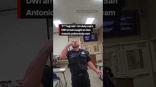 '(Expletive) rats': On-duty cop's DWI arrest caught on SAPD body cam