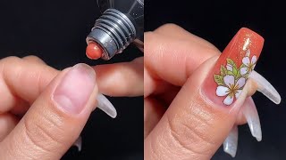 Summer Flower Polygel Nail Extension | Polygel Nail Extension Tutorial | NailArtistKim